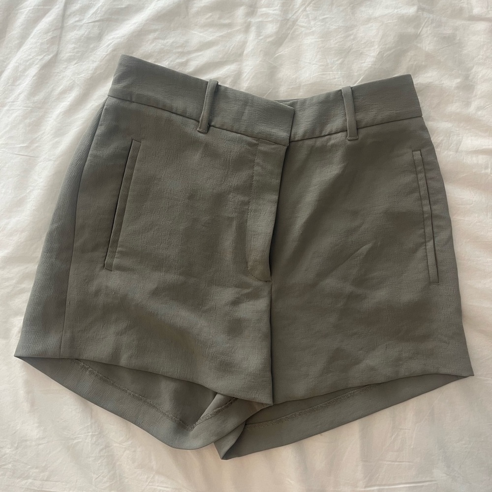 Wilfred Gray High Waist Tailored Shorts